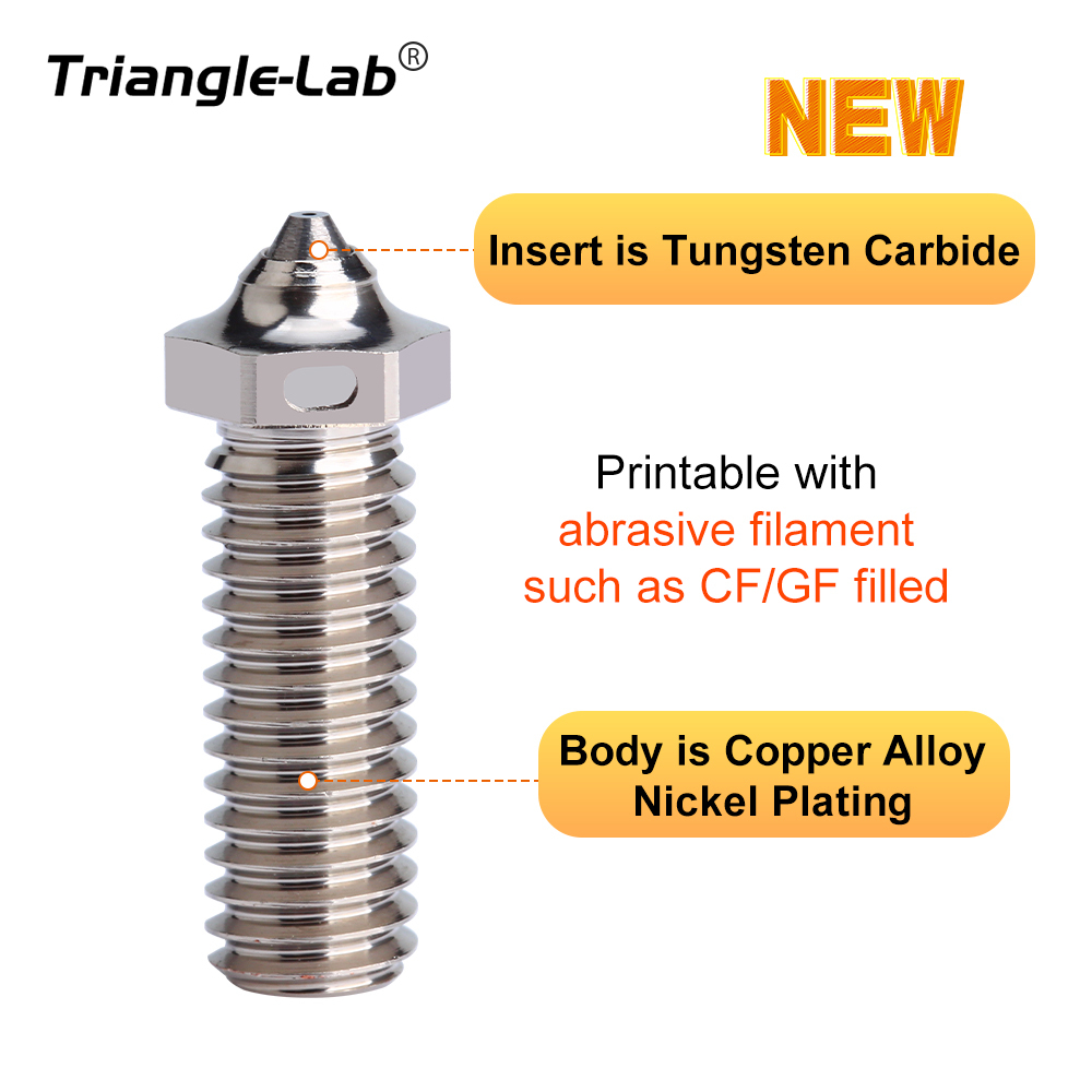 Volcano ZSTC Nozzle Tungsten Carbide Copper Plated