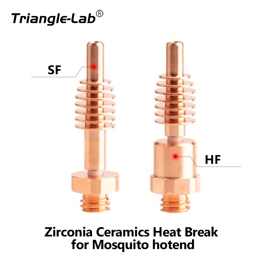 Trianglelab Zirconia Ceramics Heat Break for Mosquito hotend  compatible with genuine  mosquito hotend versions after 2020.