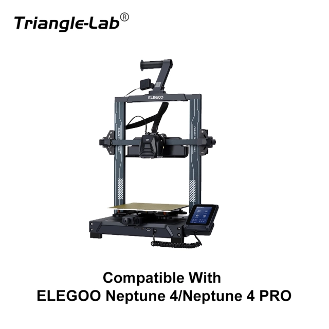 Trianglelab Bimetallic MY nozzle High Temperature and Wear Resistant Compatible with ELEGOO Neptune 4/Neptune 4 PRO