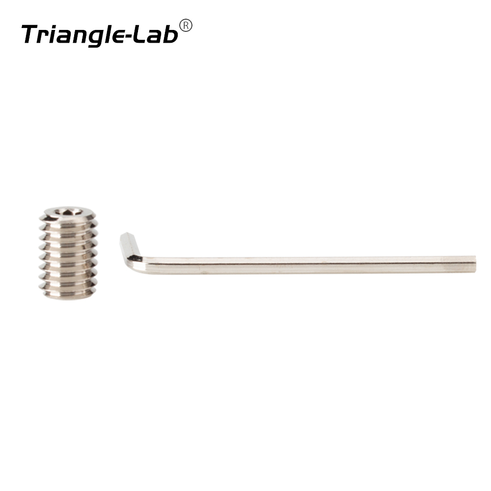 Trianglelab High Flow  Nozzle Copper Volcano Adapters For Volcano / Volcano Crazy Heating Block To V6 Nozzle Hotend