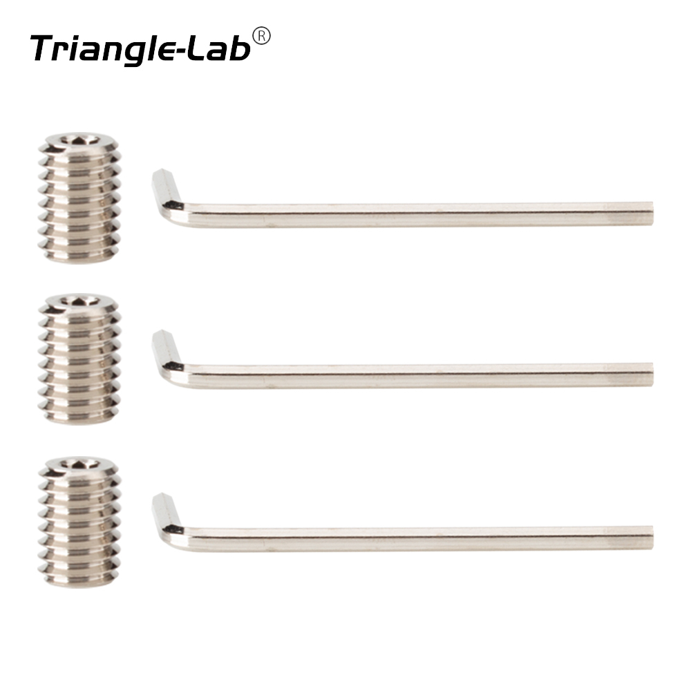 Trianglelab High Flow  Nozzle Copper Volcano Adapters For Volcano / Volcano Crazy Heating Block To V6 Nozzle Hotend