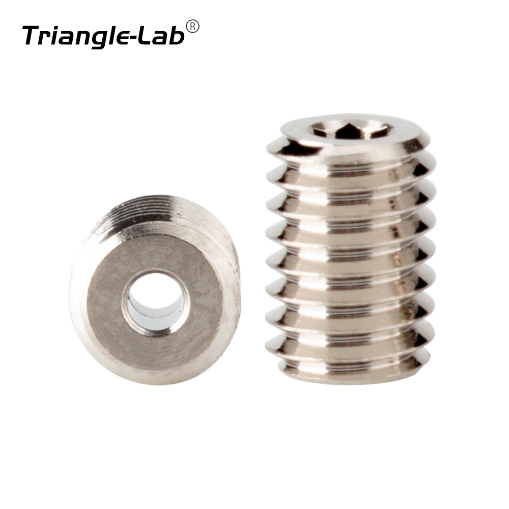 Trianglelab High Flow  Nozzle Copper Volcano Adapters For Volcano / Volcano Crazy Heating Block To V6 Nozzle Hotend