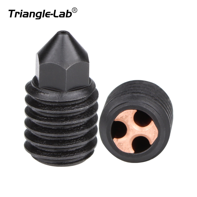 TZ hardening steel three hole nozzle compatible with TZ HOTEND/TZ2.0 HOTEND