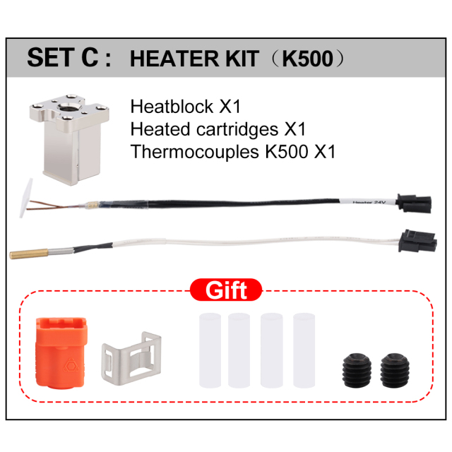 Dragon Ace Hotend Parts