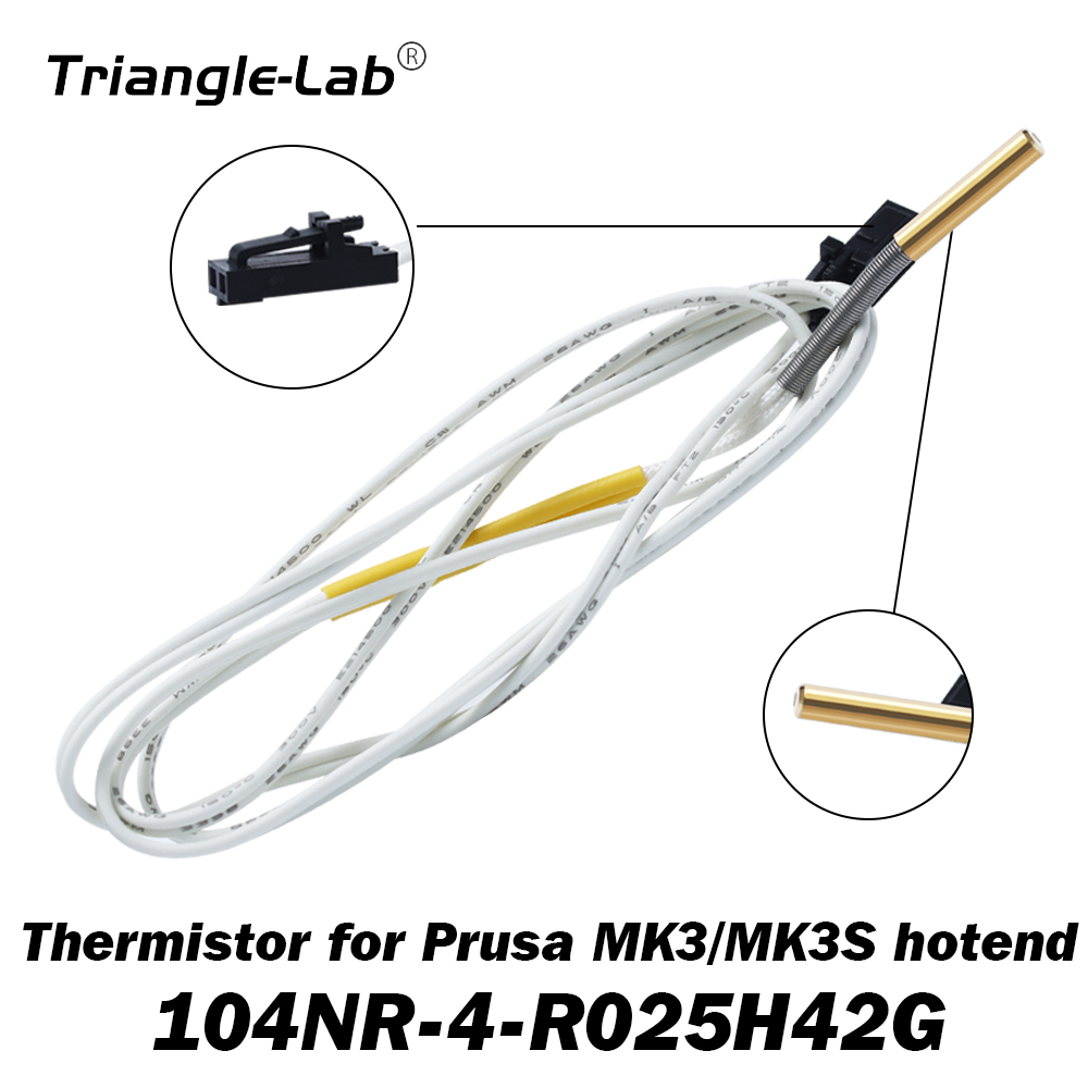Thermistor for Prusa MK3/MK3S Hotend 104NT-4-R025H42G