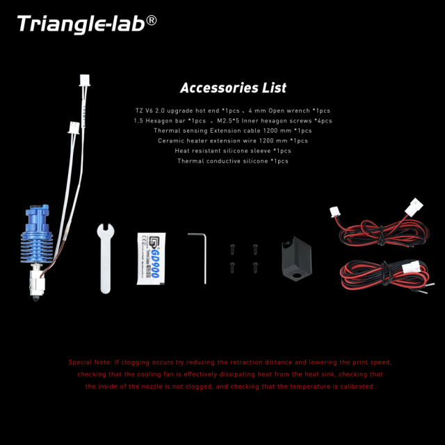TZ-V6-2.0 Hotend