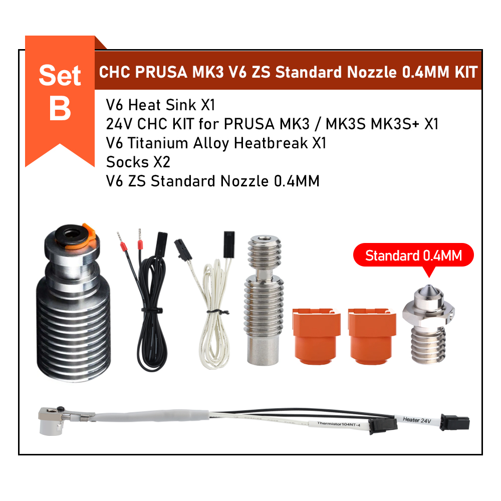 CHC® hotend for PRUSA MK3 MK3S+