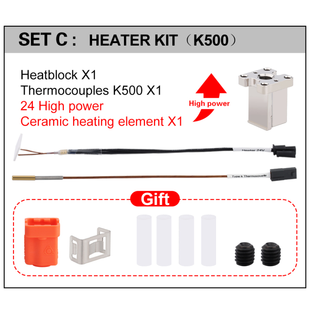 Dragon Ace Hotend Parts