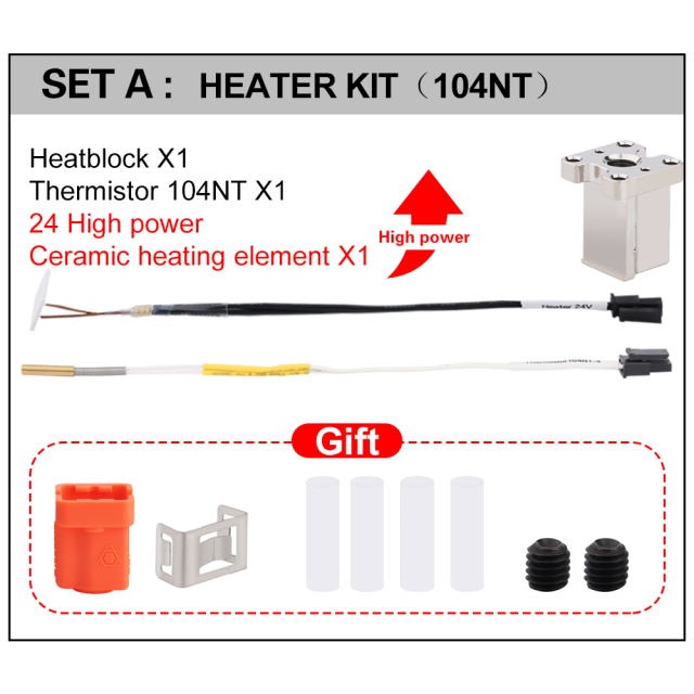 Dragon Ace Hotend Parts