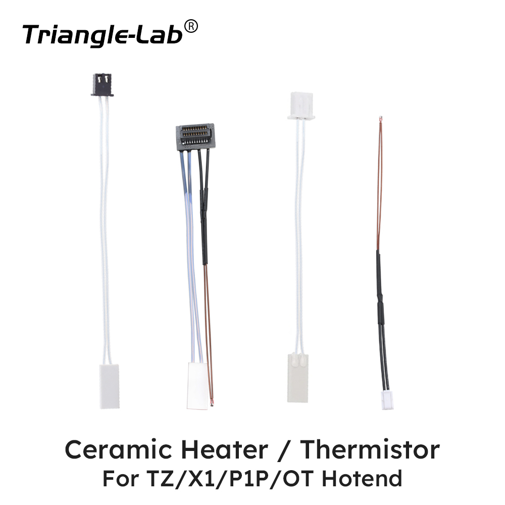 Ceramic Heater / ThermistorFor TZ/X1/P1P/OT Hotend