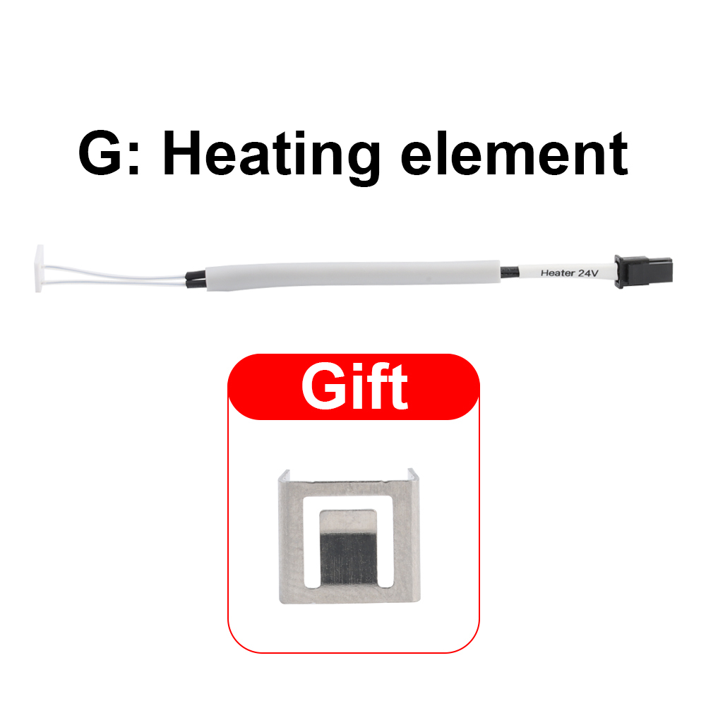 Rapido ACE HOTEND Parts
