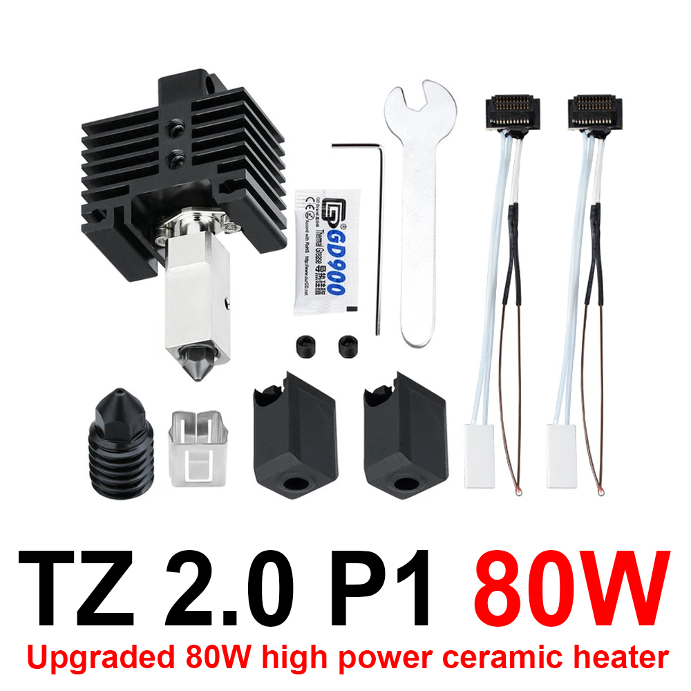 TZ 2.0 Hotend For Bambu Lab X1 P1P
