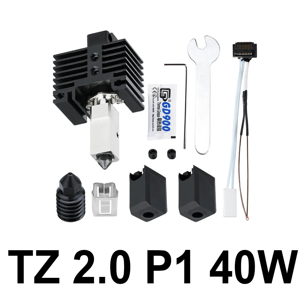 TZ 2.0 Hotend For Bambu Lab X1 P1P