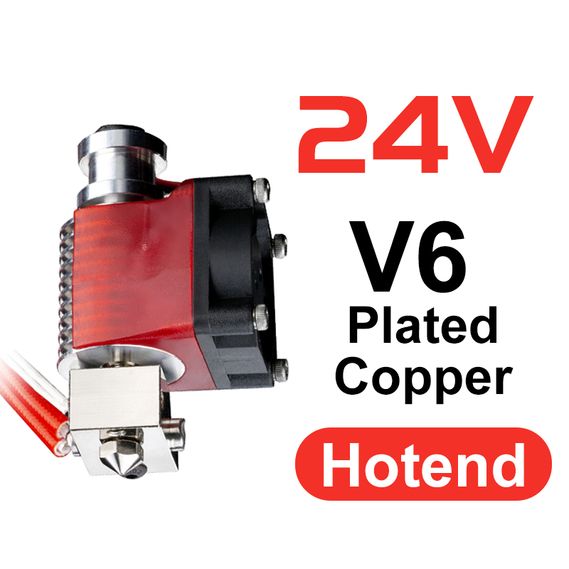 V6 Plated Copper Hotend
