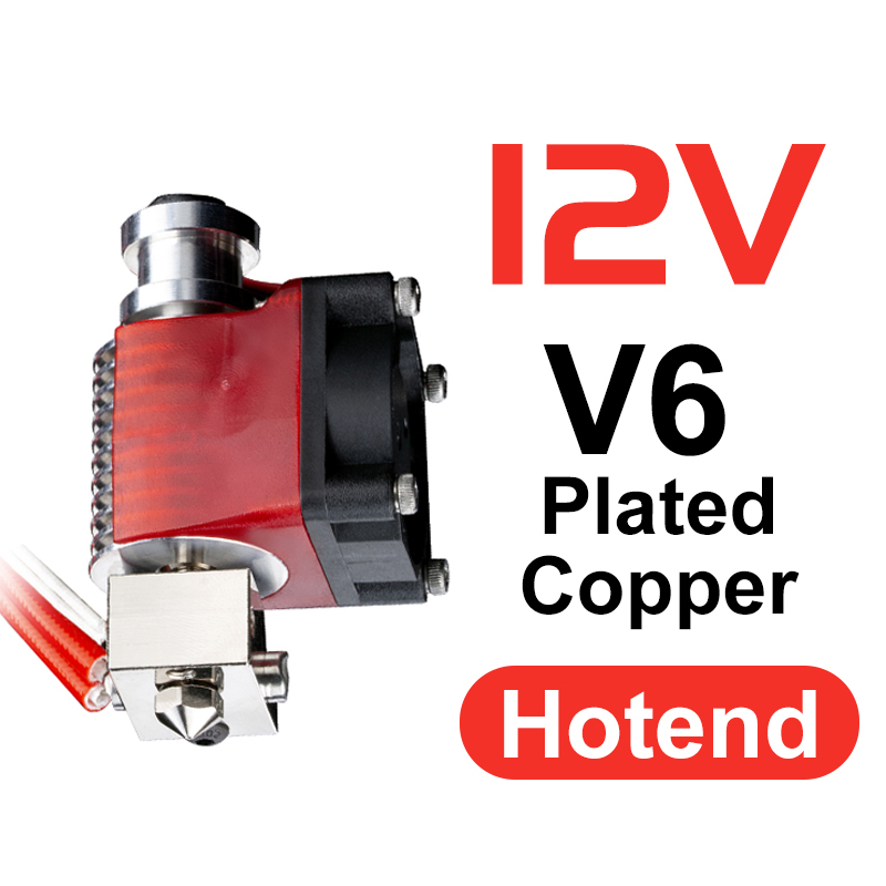 V6 Plated Copper Hotend