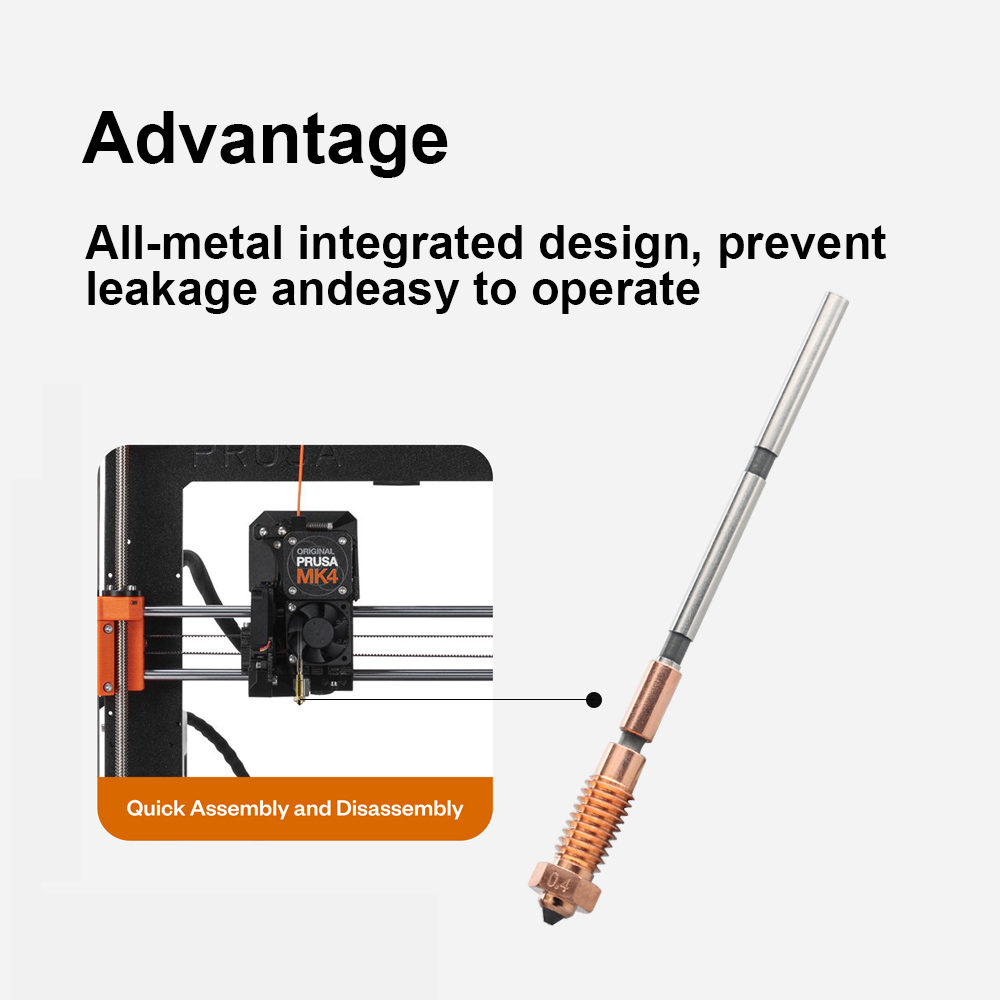 SiC Nextruder Prusa Nozzle