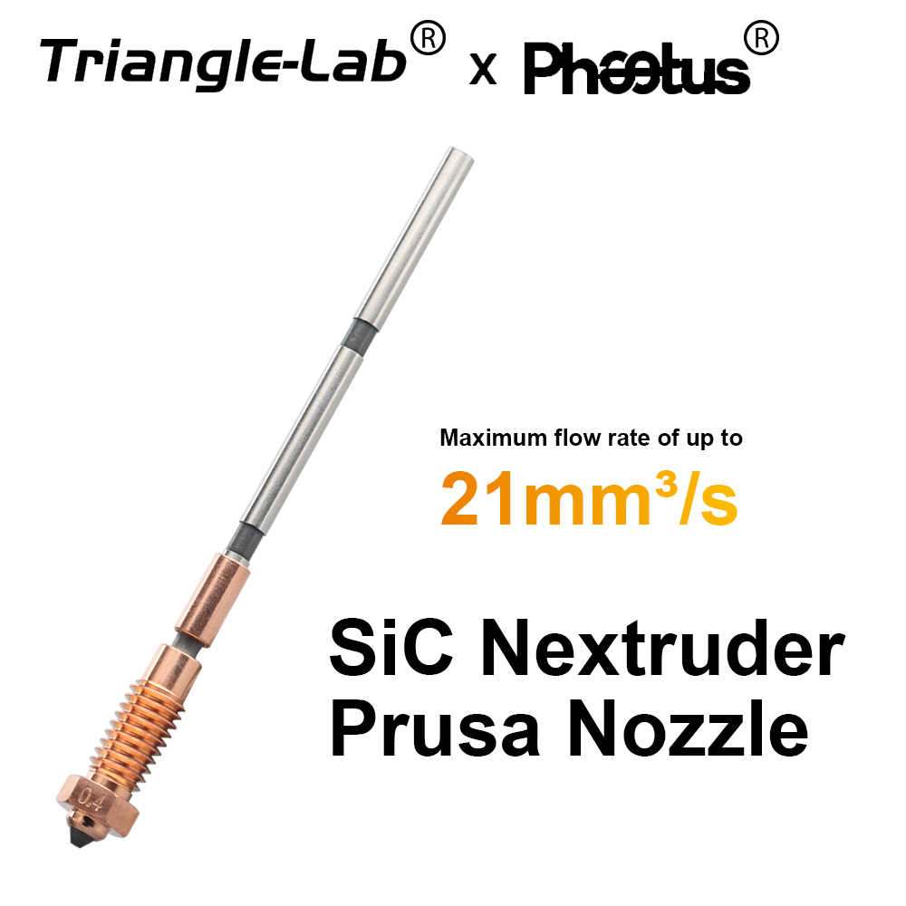 SiC Nextruder Prusa Nozzle