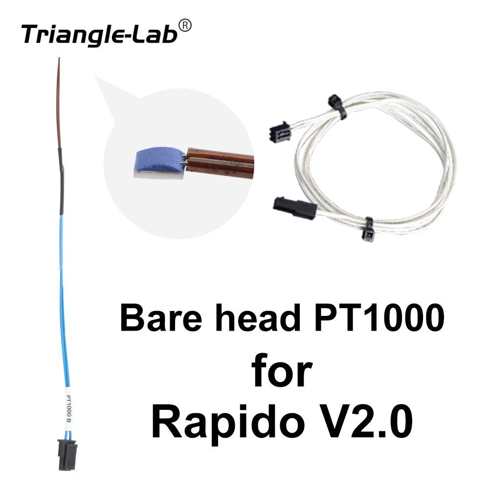 Rapido V2.0 Heater cartridges thermistor Heatblock