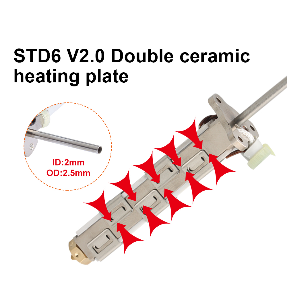 STD6 V2.0 Double ceramic heating plate