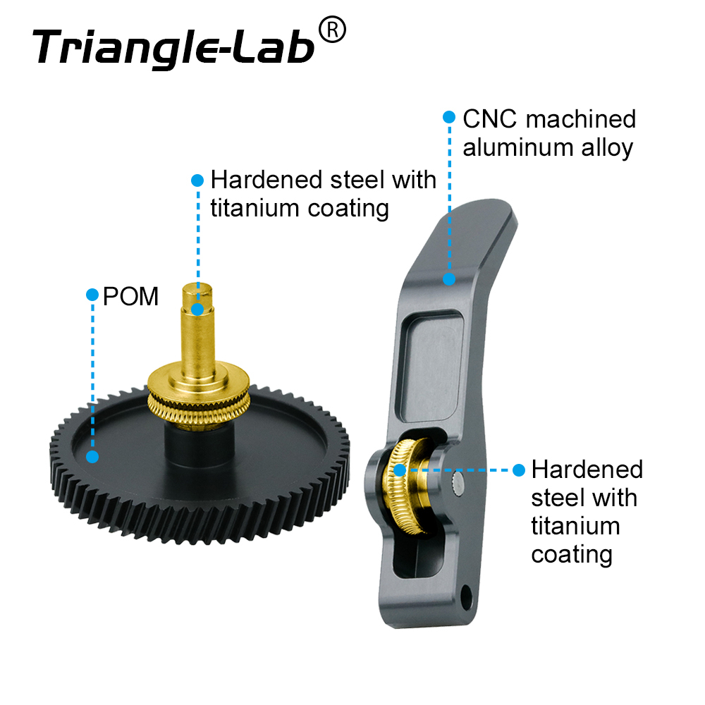 Extruder Gear for P1P P1S X1C A1 A1 mini