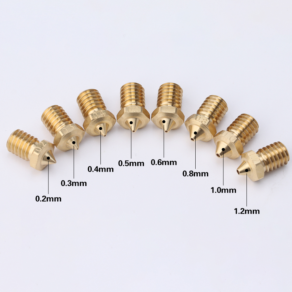 CHT V6 Brass Three Hole Nozzle