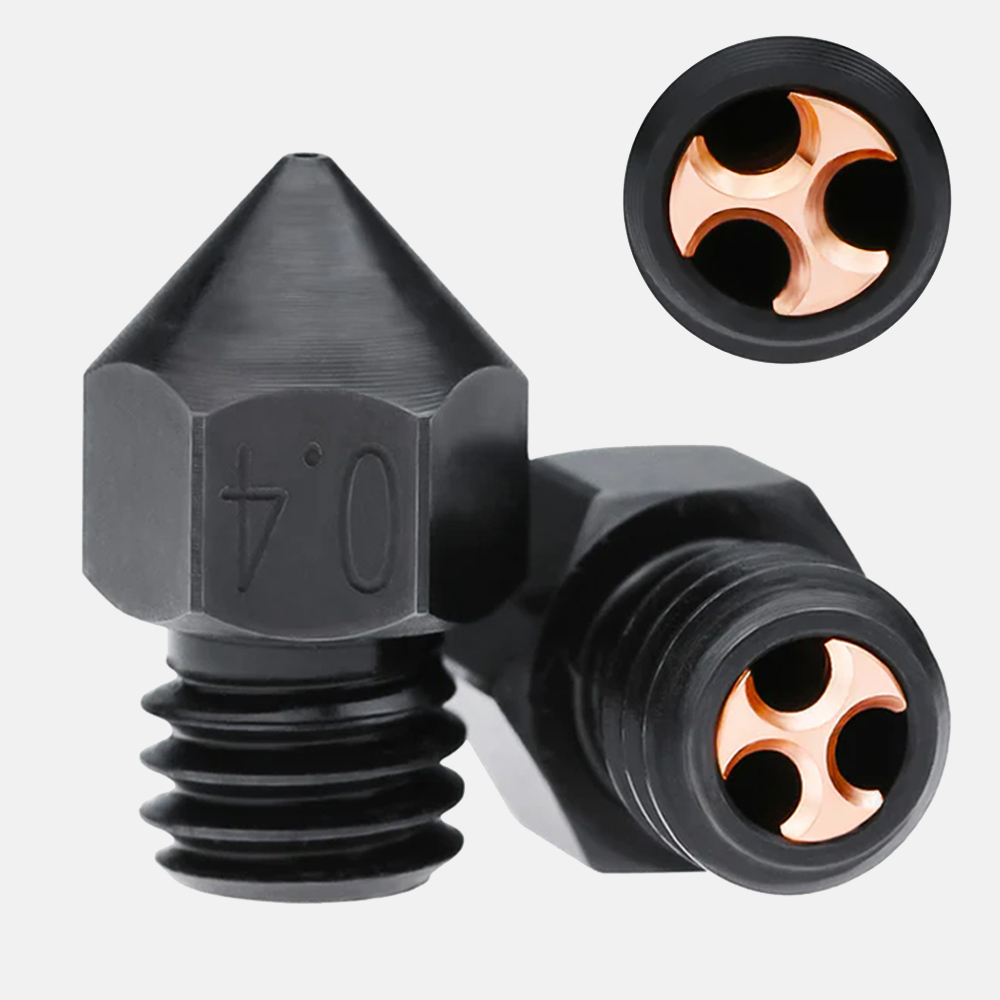 CHT MK8 Hardened Steel Three Hole Nozzle