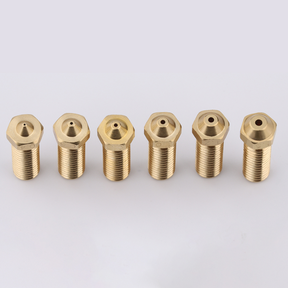 CHT Volcano Brass Three Hole Nozzle