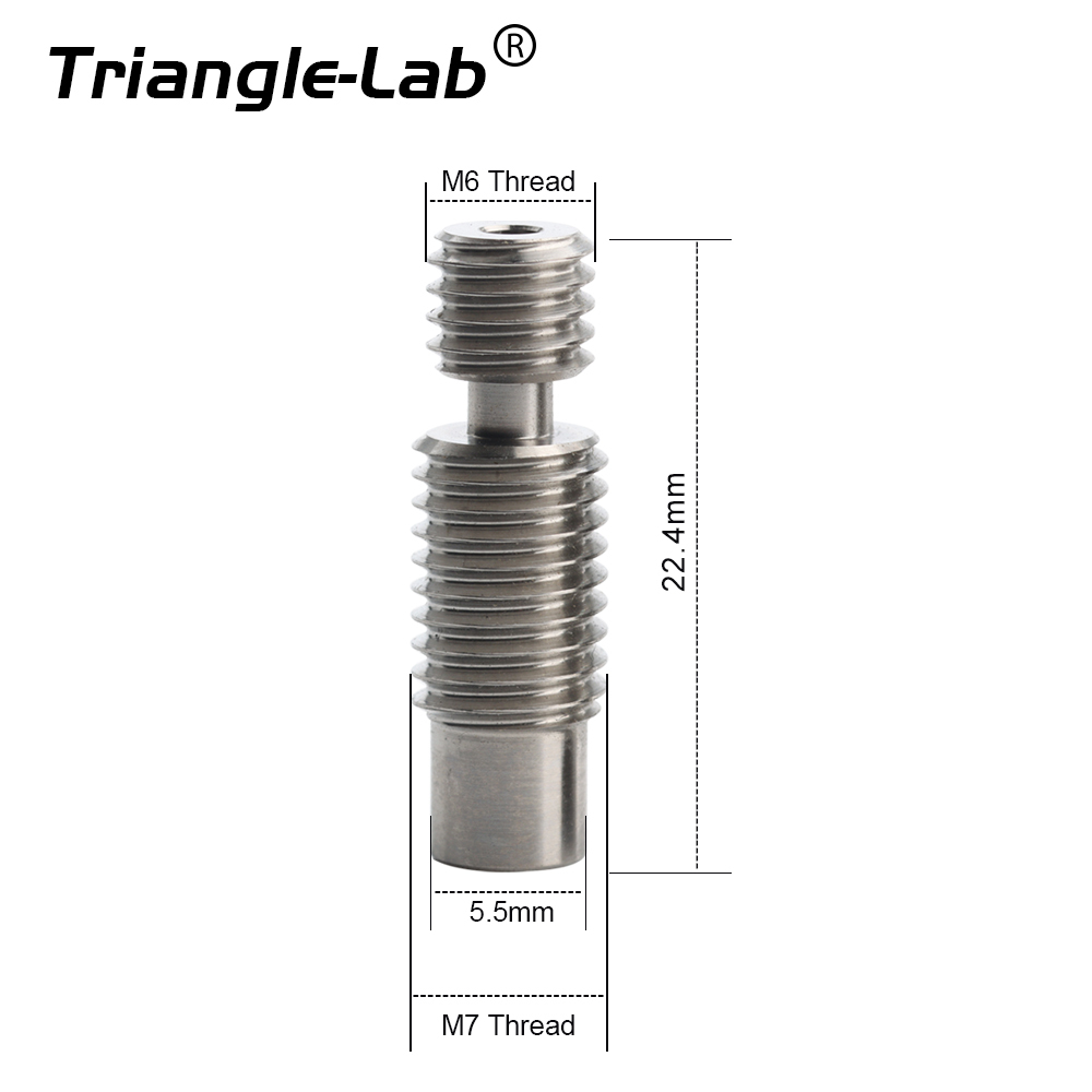 V6 Titanium Alloy Heatbreak