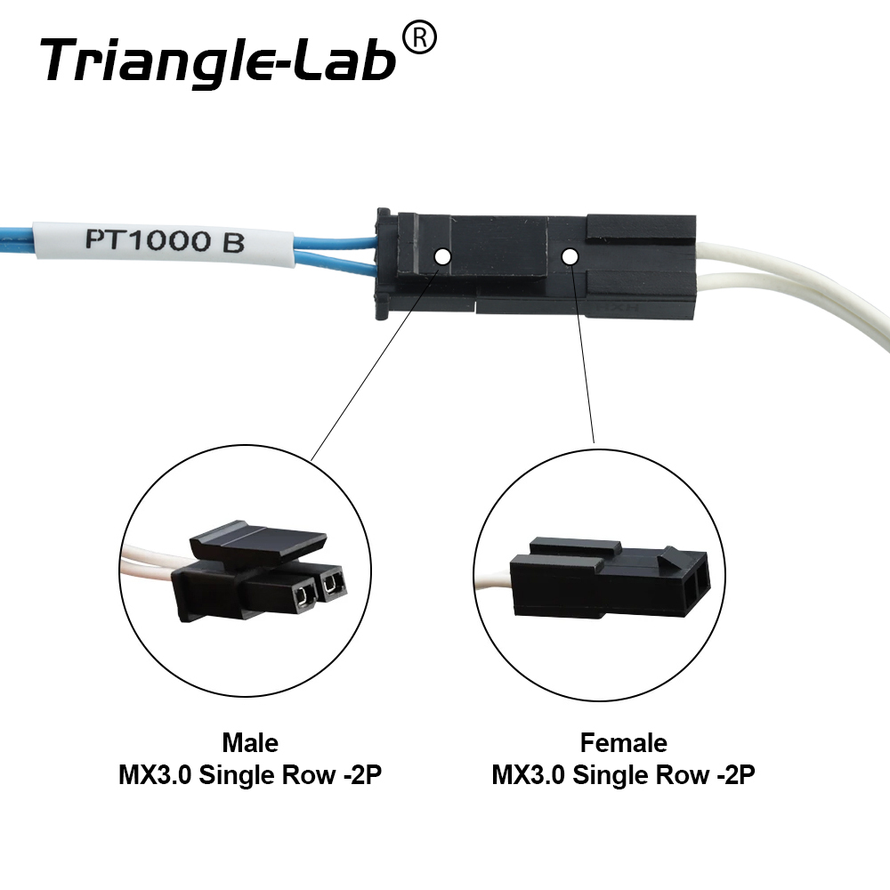 PT1000 Pro Bare Thermistor