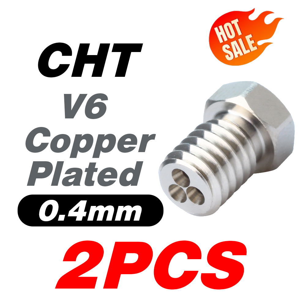 CHT V6 BRASS NOZZLE CLEARING STOCK