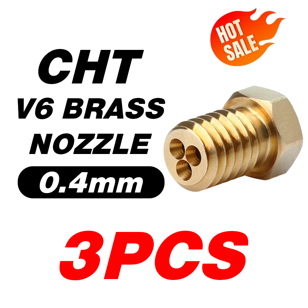 CHT V6 BRASS NOZZLE CLEARING STOCK