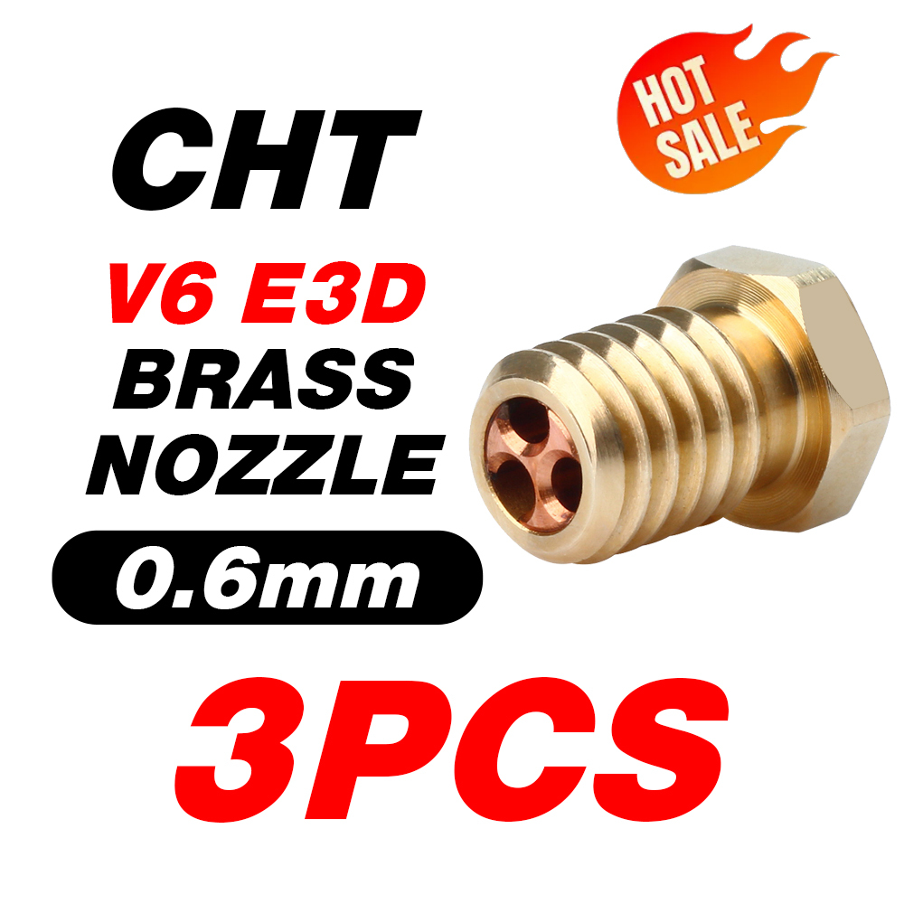 CHT V6 BRASS NOZZLE CLEARING STOCK