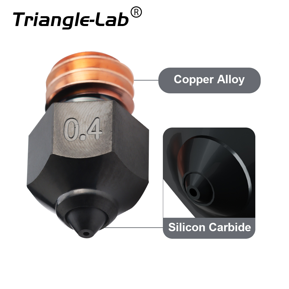 Silicon Carbide V6 0.4mm Nozzle