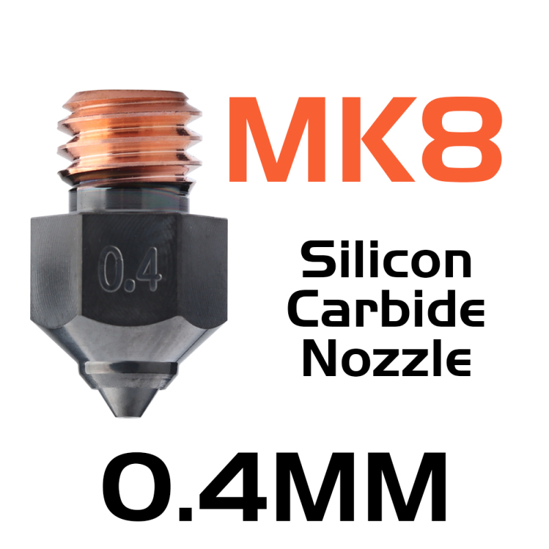Silicon Carbide V6 0.4mm Nozzle