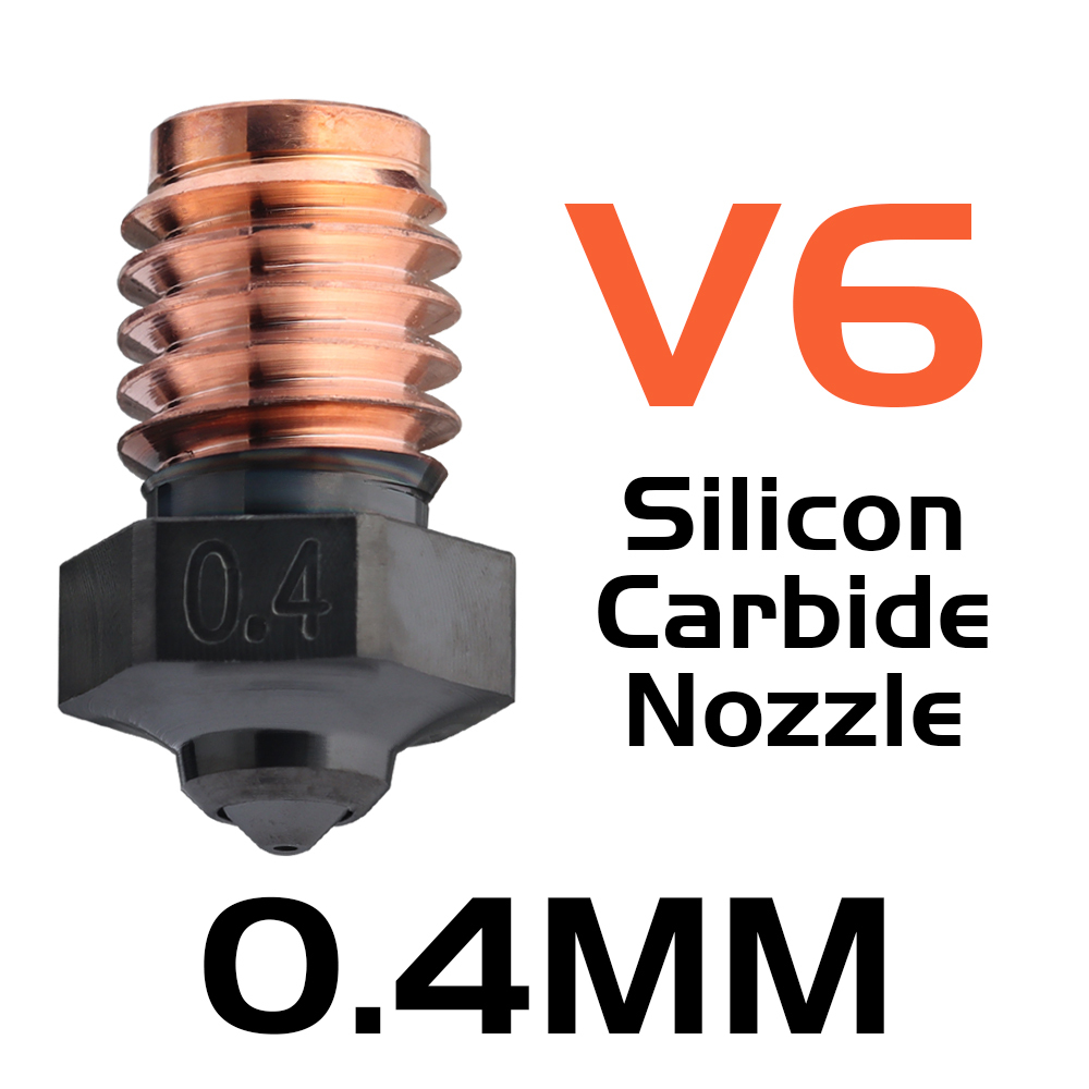 Silicon Carbide V6 0.4mm Nozzle