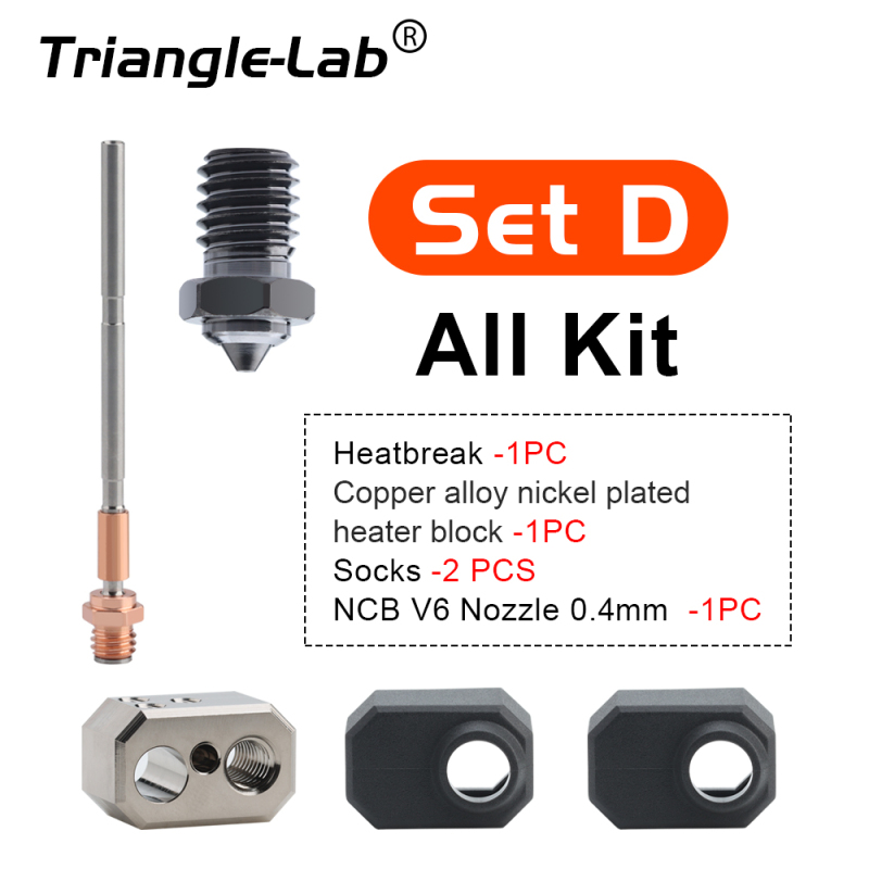 MK4 Hotend Heatblock Heatbreak KIT