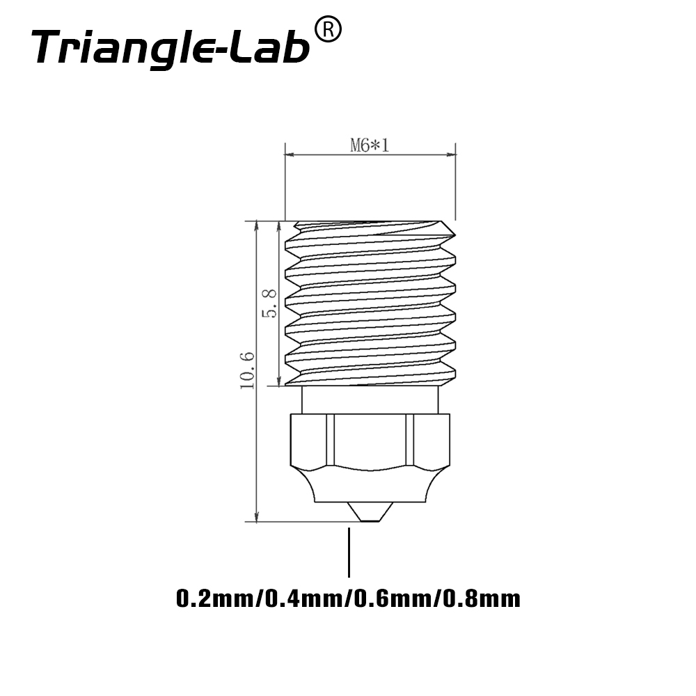 TZ Bimetal Nozzle