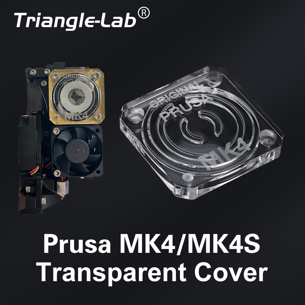 Transparent Gearbox Cover for Prusa MK4