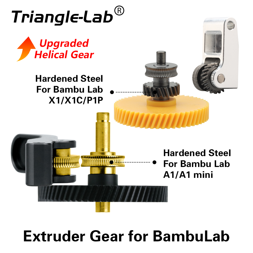 Extruder Gear for P1P P1S X1C A1 A1 mini