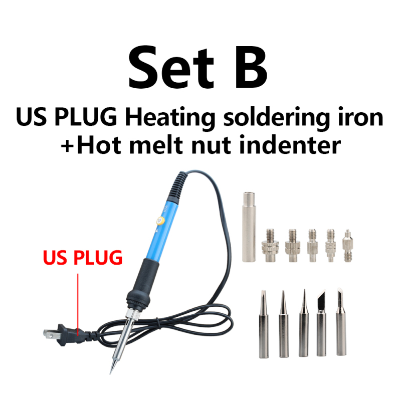 Soldering Iron Hot Melt Nut Extrusion Tool