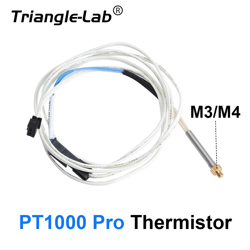 PT1000 M3 M4 Screw Thermistor Cartridge