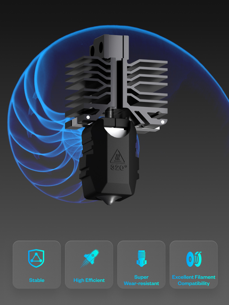 New Conch M6 Hotend