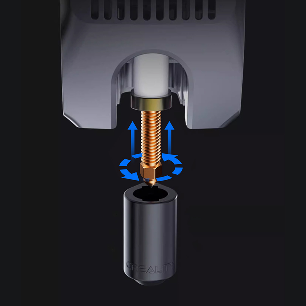 Endcoat Silicon Carbide Nozzle For Creality K2 Plus Nozzle