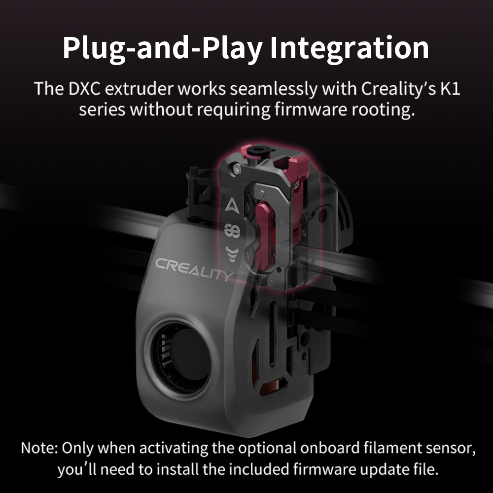 DXC Extruder  FOR Creality K1 K1C K1 MAX