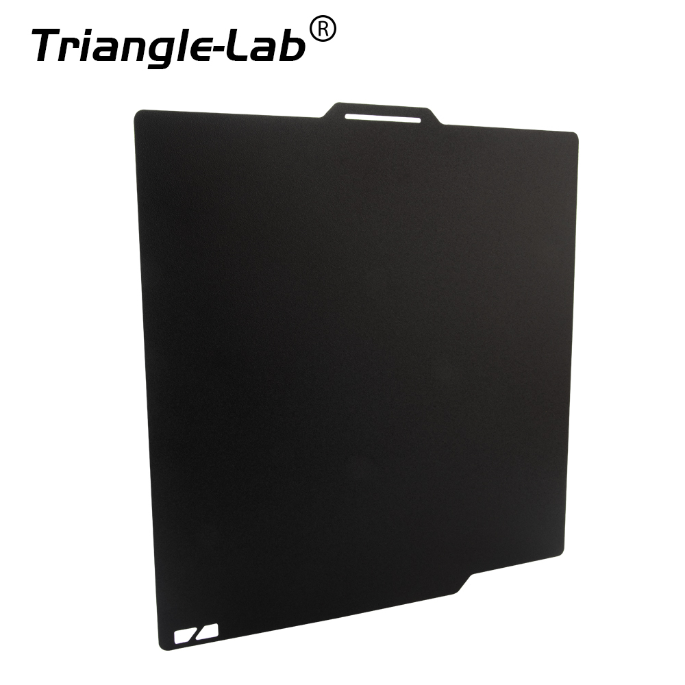 Bambulab A1/P1 Double Sided Textured PEI Spring Steel Sheet 256x256mm