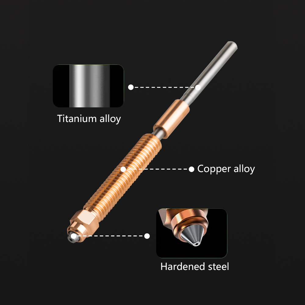 Creality K2 Plus Ceramic Heating Block Replacement Hot End