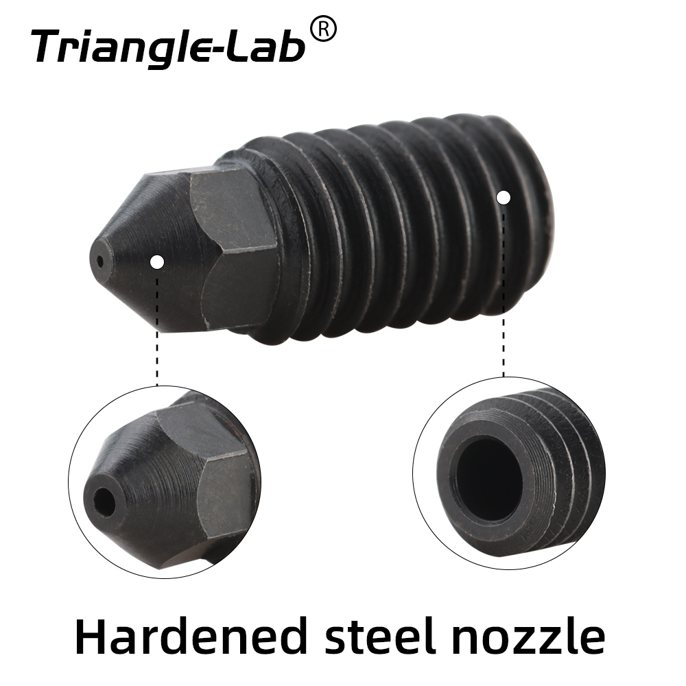 Trianglelab Conch Hotend Endcoat Nozzle Hardened steel nozzle Hotend Mounting Heating Assembly For Bambu Lab A1 Mini Accessories