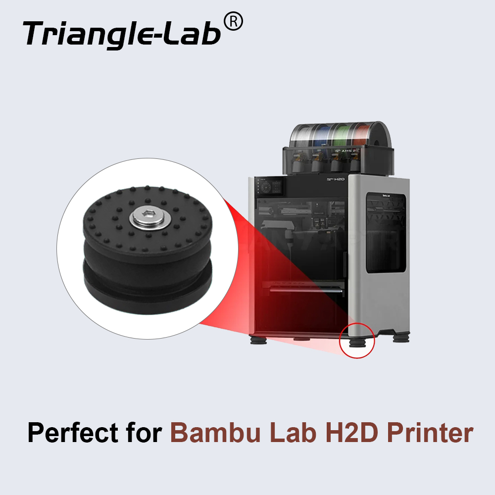 Anti Vibration Feet Pad For Bambu Lab H2D