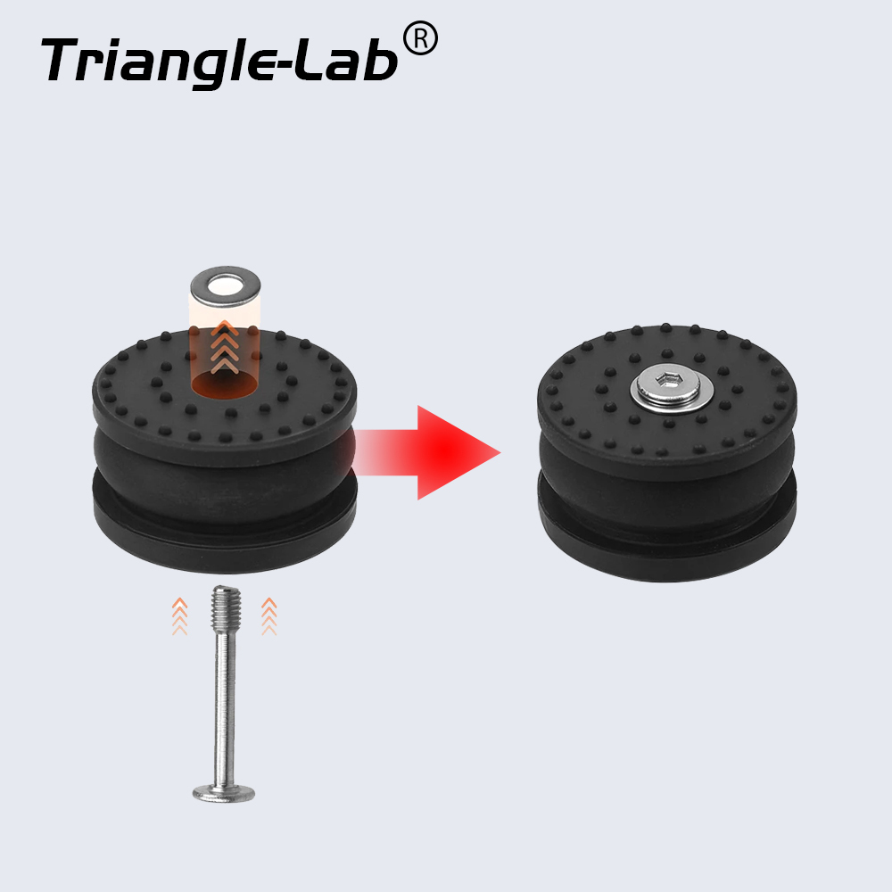 Anti Vibration Feet Pad For Bambu Lab H2D