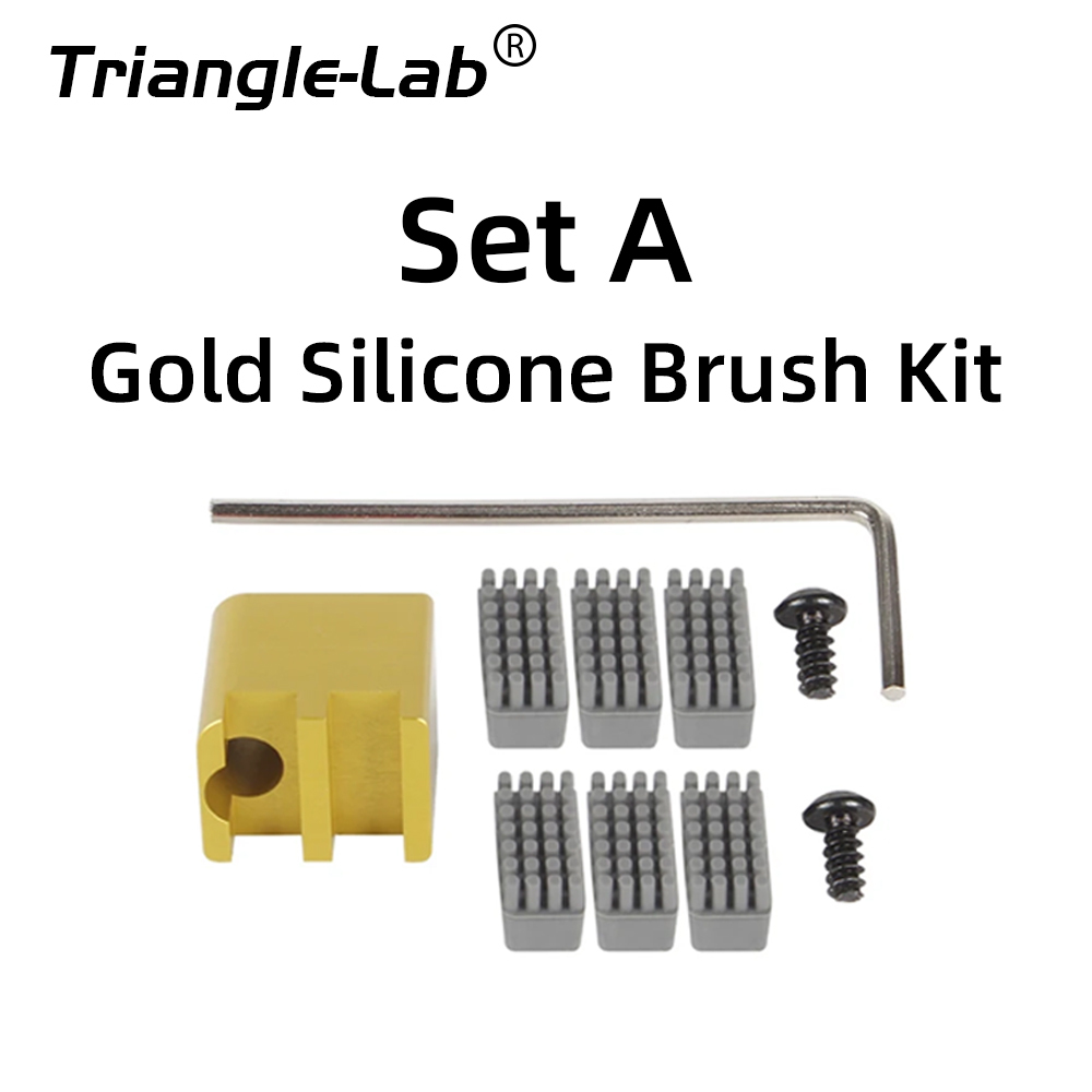 Silicone Brush Nozzles Wiper For Bambu Lab X1 P1